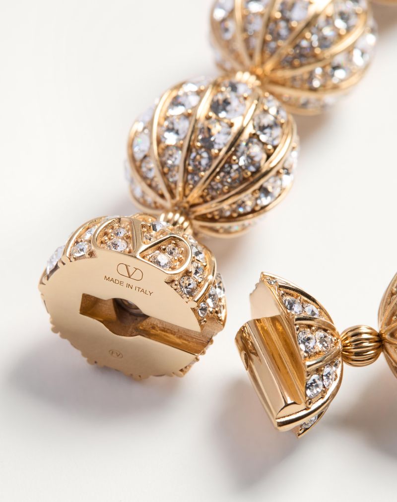 Colar Poetique Des Goutes em metal e cristais Swarovski®