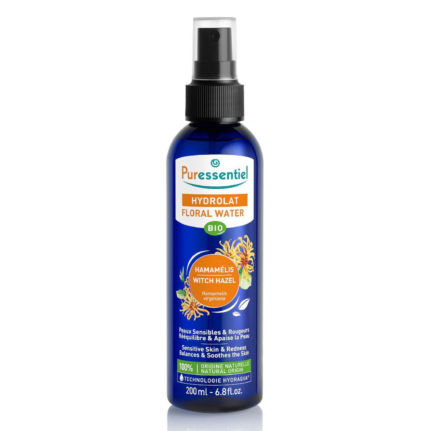 Puressentiel Hydrolat d'Hamamélis BIO Peaux Sensibles 200 ml