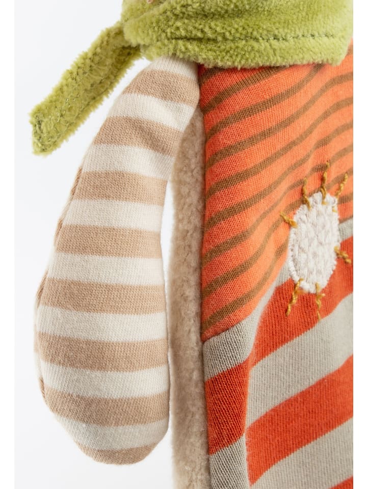 Sigikid Schnuffeltuch Natural Stripes Green in orange günstig kaufen onesize