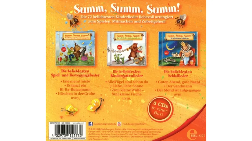 Summ,Summ,Summ-Kinderliederbox
