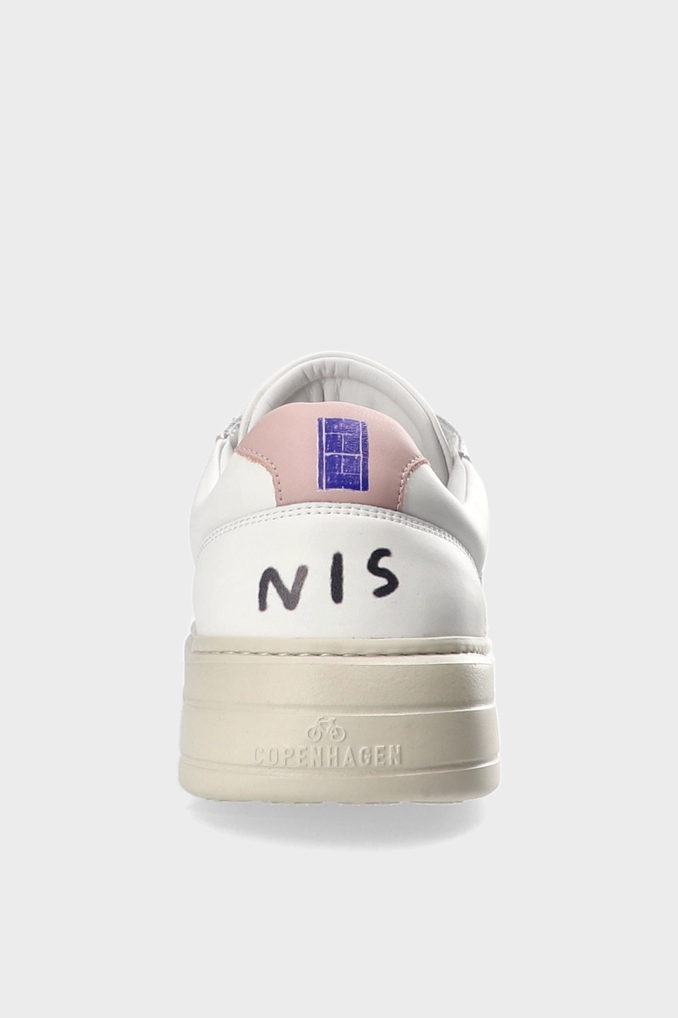CPH NEW YORK M - leather - white/pink/blue