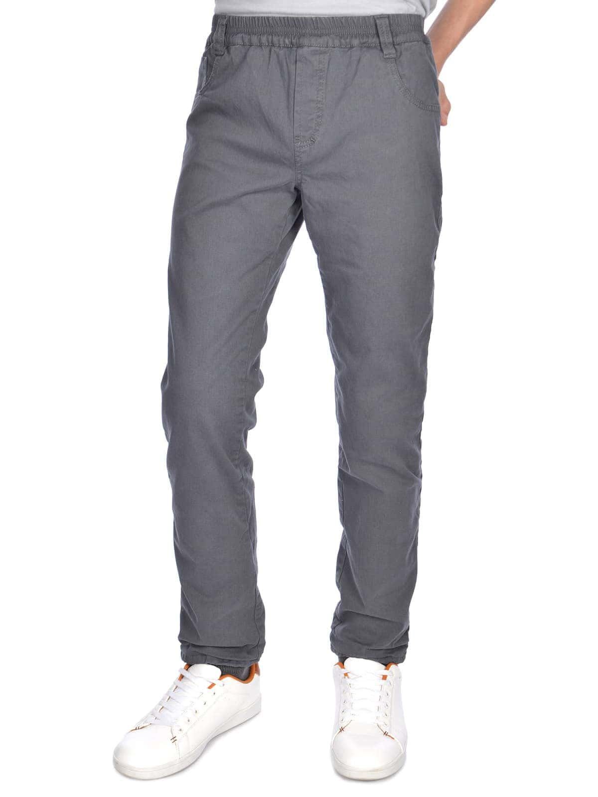 BEZLIT Thermojeans Jungen Thermo Chino Hose Gummizugbund (1-tlg) mit ekastuschem Bund