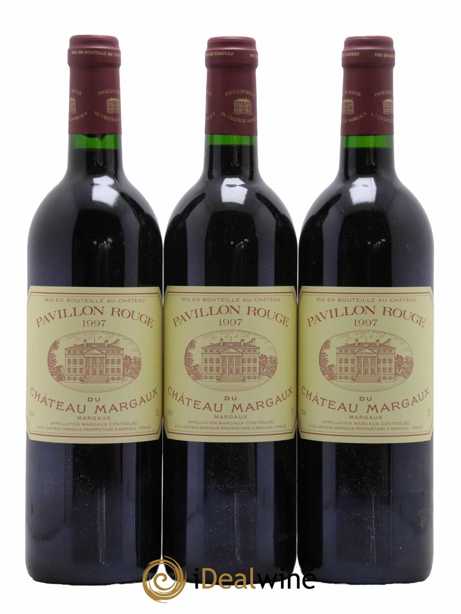 Pavillon Rouge du Château Margaux Second Vin  1997 - Lot de 6 Bouteilles