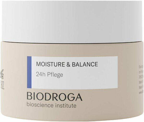 Biodroga Bioscience Institute Moisture & Balance 24h Pflege  Gesichtscreme