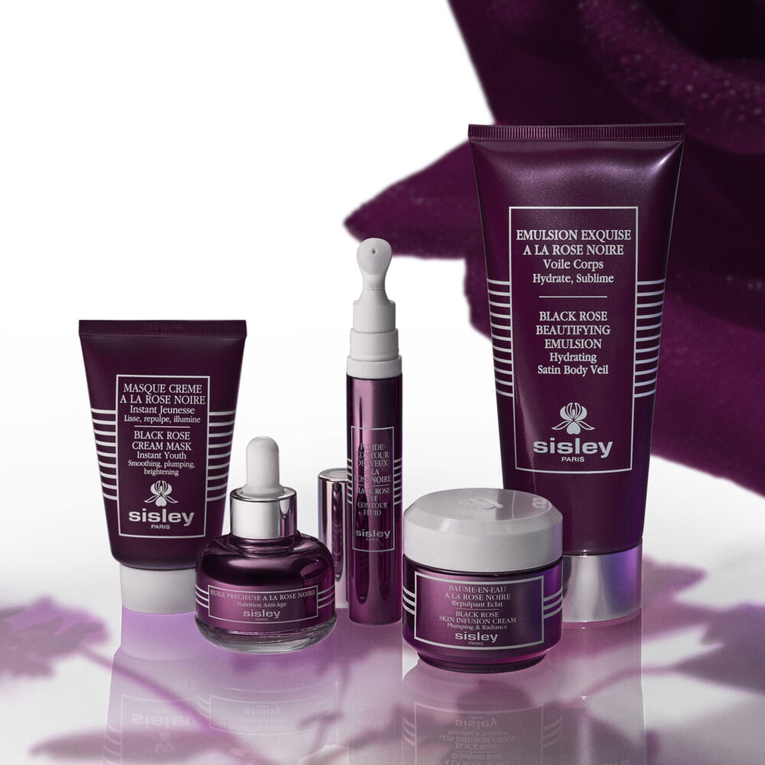 Sisley Masque Crème à la Rose Noire Lisse, Repulpe, Illumine