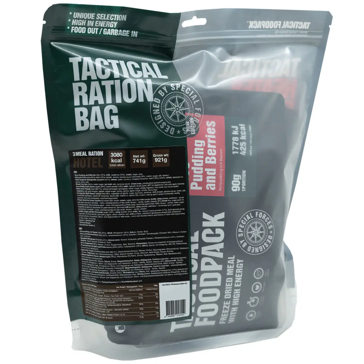 Tactical Foodpack 3 Meal Ration Hotel