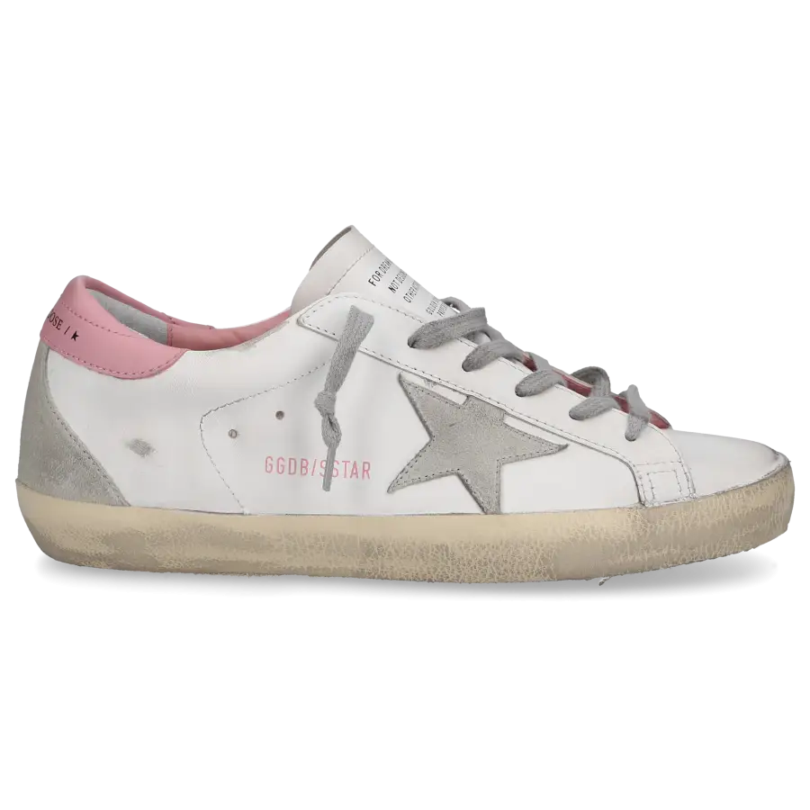 Golden Goose - Sneaker low SUPER-STAR Kalbsleder - weiß