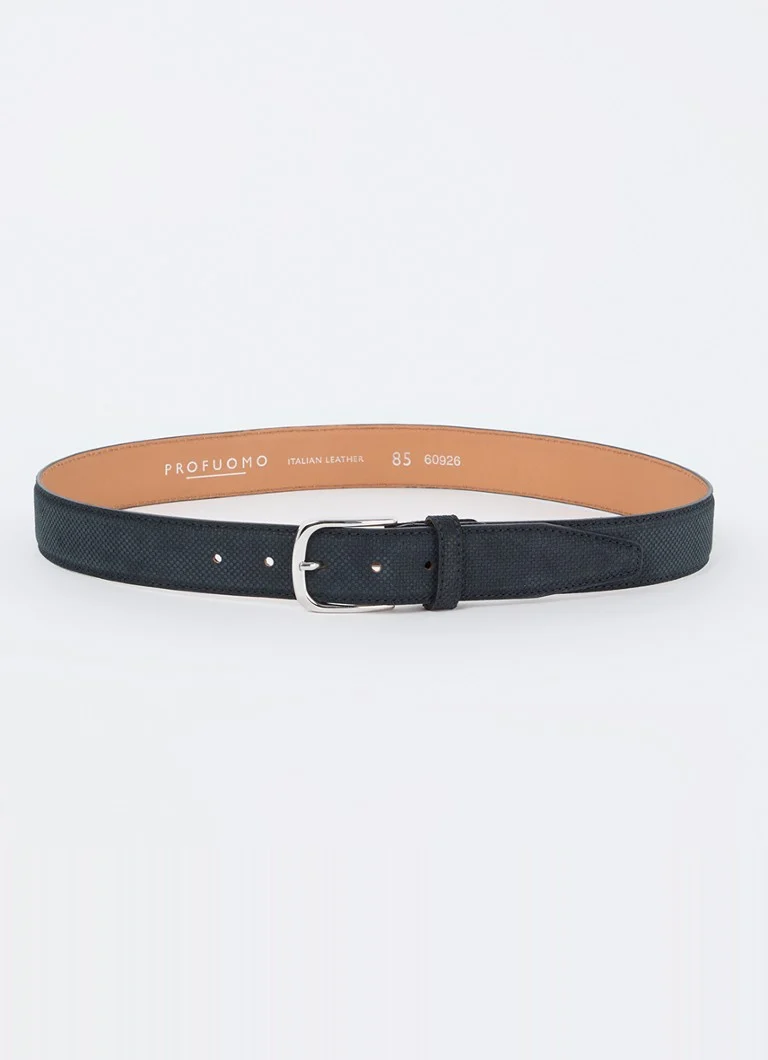 Ceinture en daim Profuomo