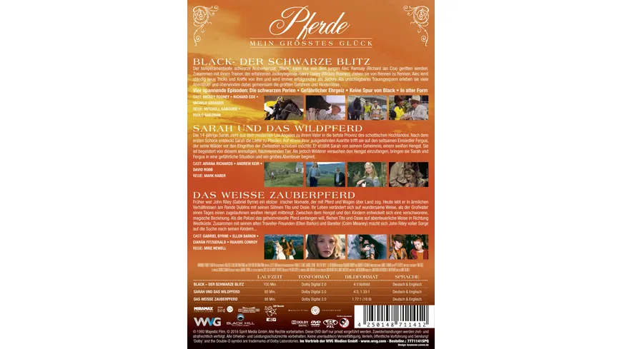 Pferde - Mein größtes Glück  [3 DVDs]