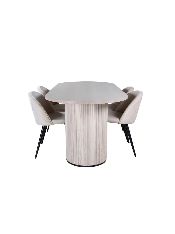 ebuy24 Essgruppe Bianca 52 Beige 90 x 200 cm günstig kaufen onesize