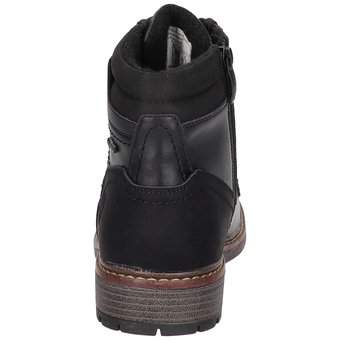 Relife Schnürstiefelette in schwarz