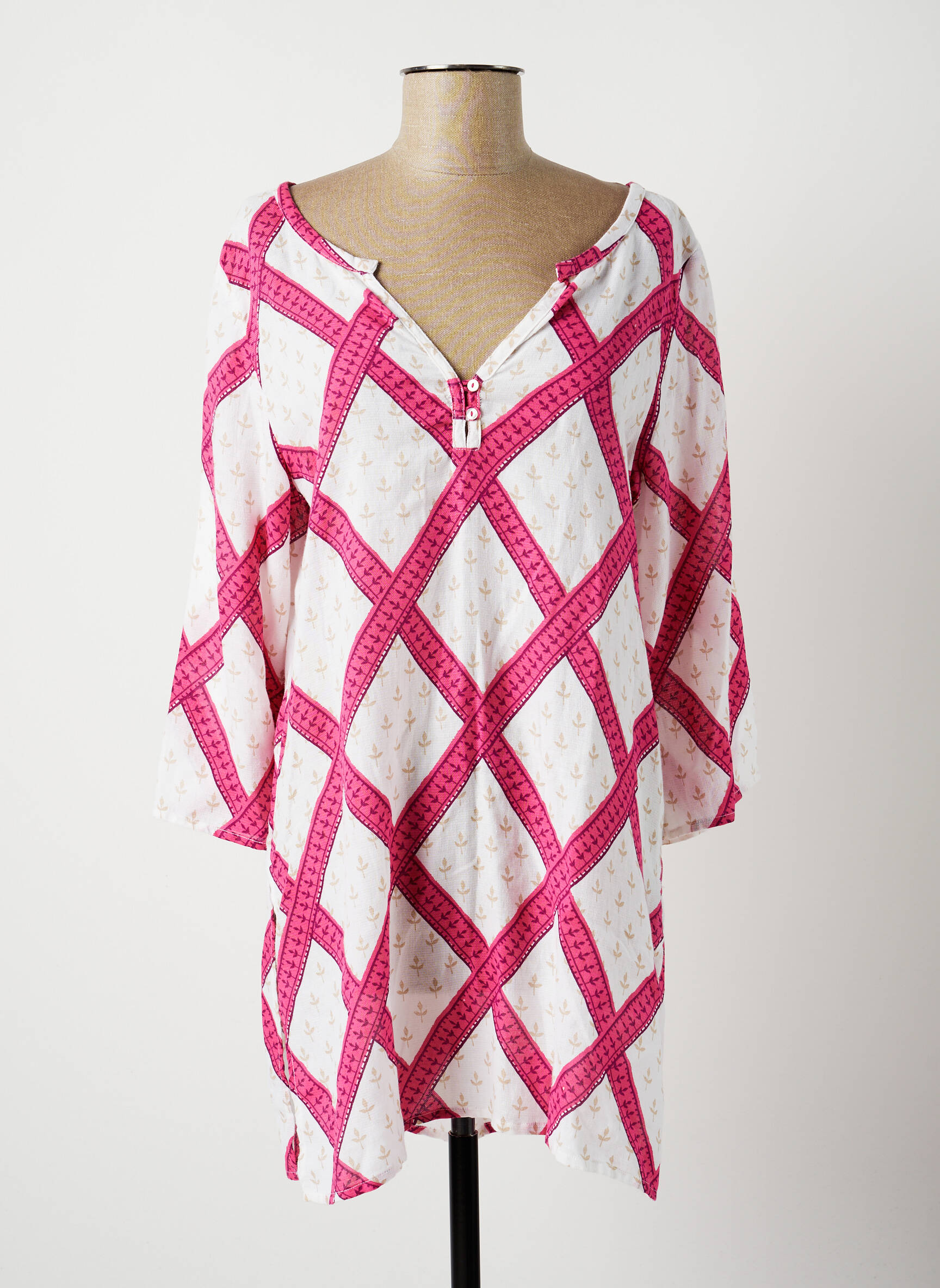 Hatley Tuniquemanchelongue Femme couleur rose