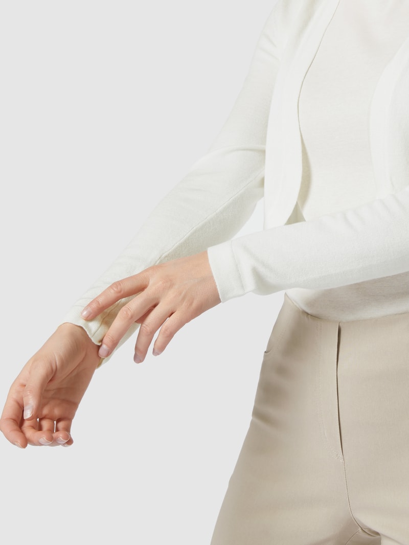 Bolero mit Schalkragen Modell 'ASTRID' in offwhite