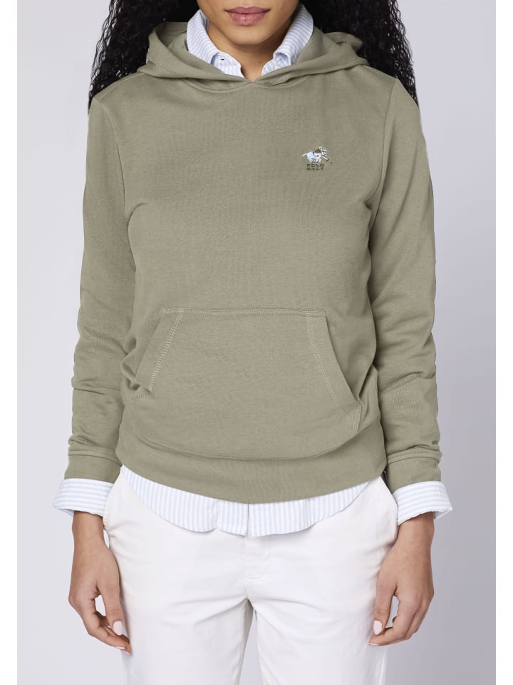 Polo Sylt Kapuzenpullover in Grün günstig kaufen