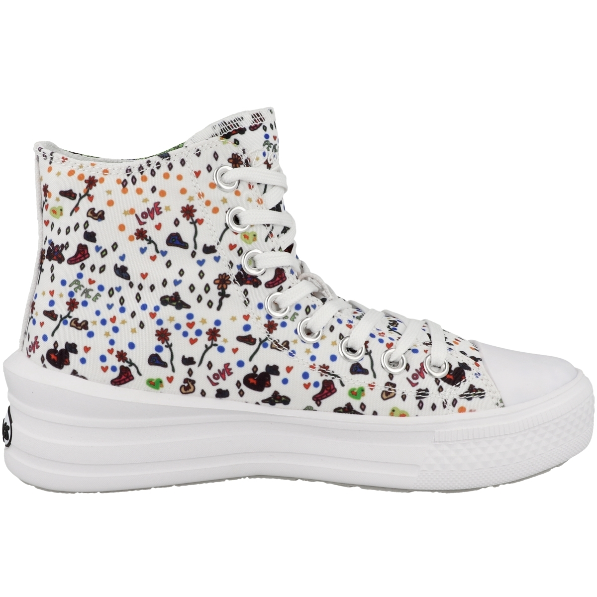 Dockers by Gerli 50VL202 X Art Limited Edition Sneaker mid weiss