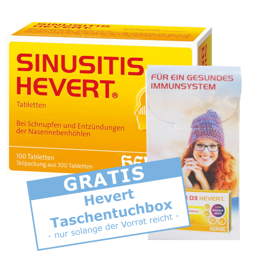SINUSITIS HEVERT Tabletten  300 St  Tabletten