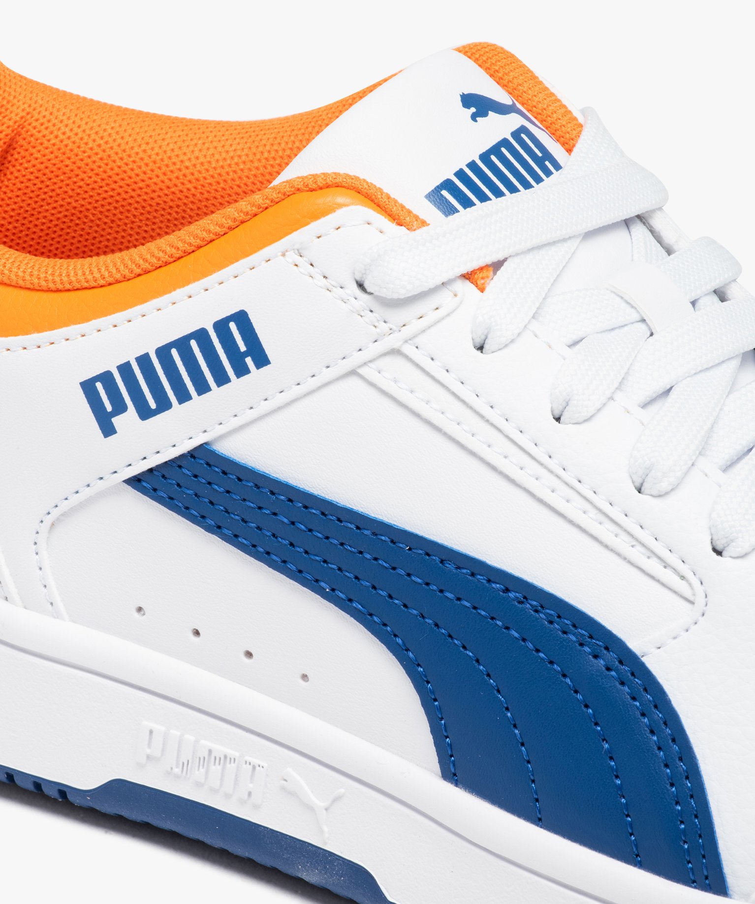 Baskets Garçon multicolore à semelle amortissante - Puma blanc | GEMO