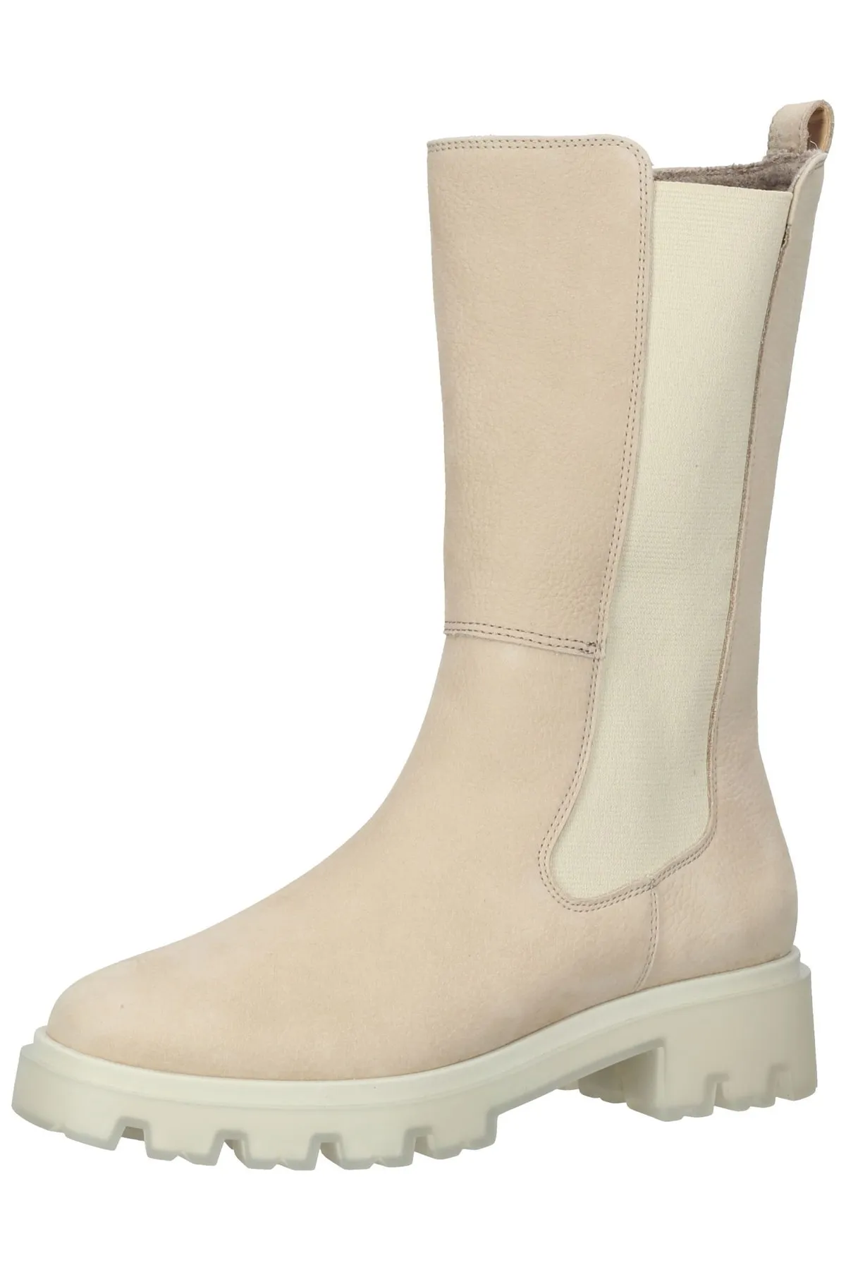 Paul Green  Stiefelette - Beige - Blockabsatz
