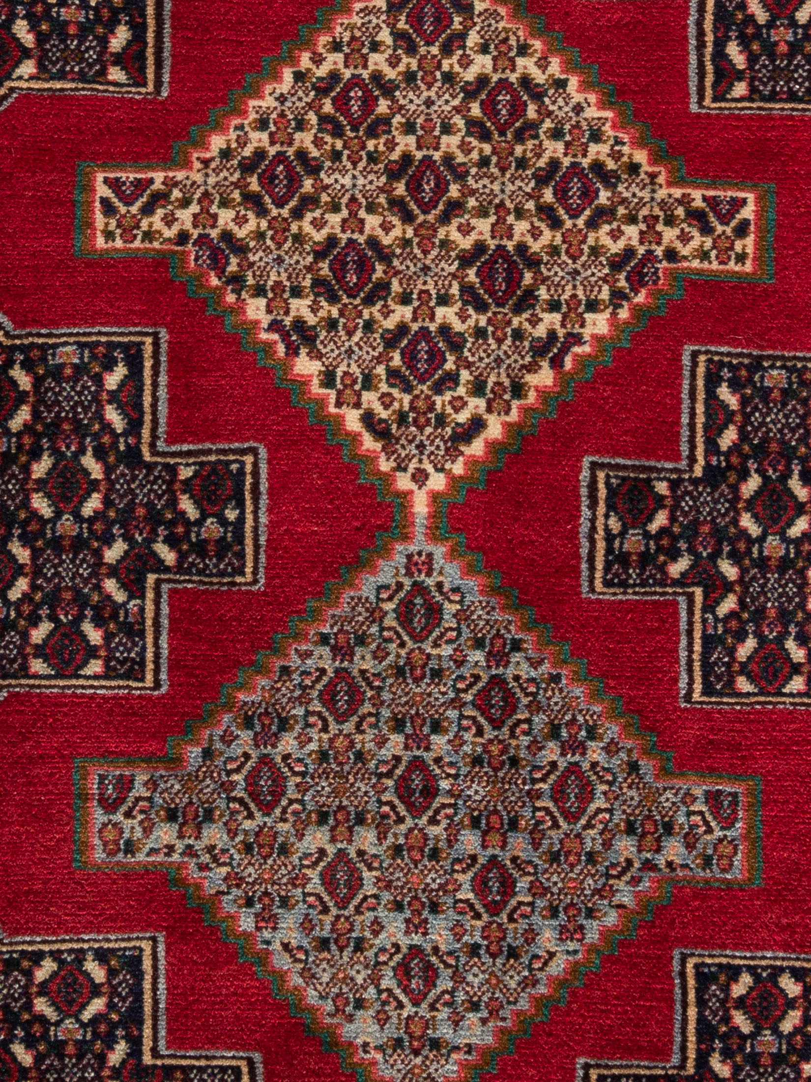 Senneh ca. 122 x 165 cm, Unikat / Einzelstück