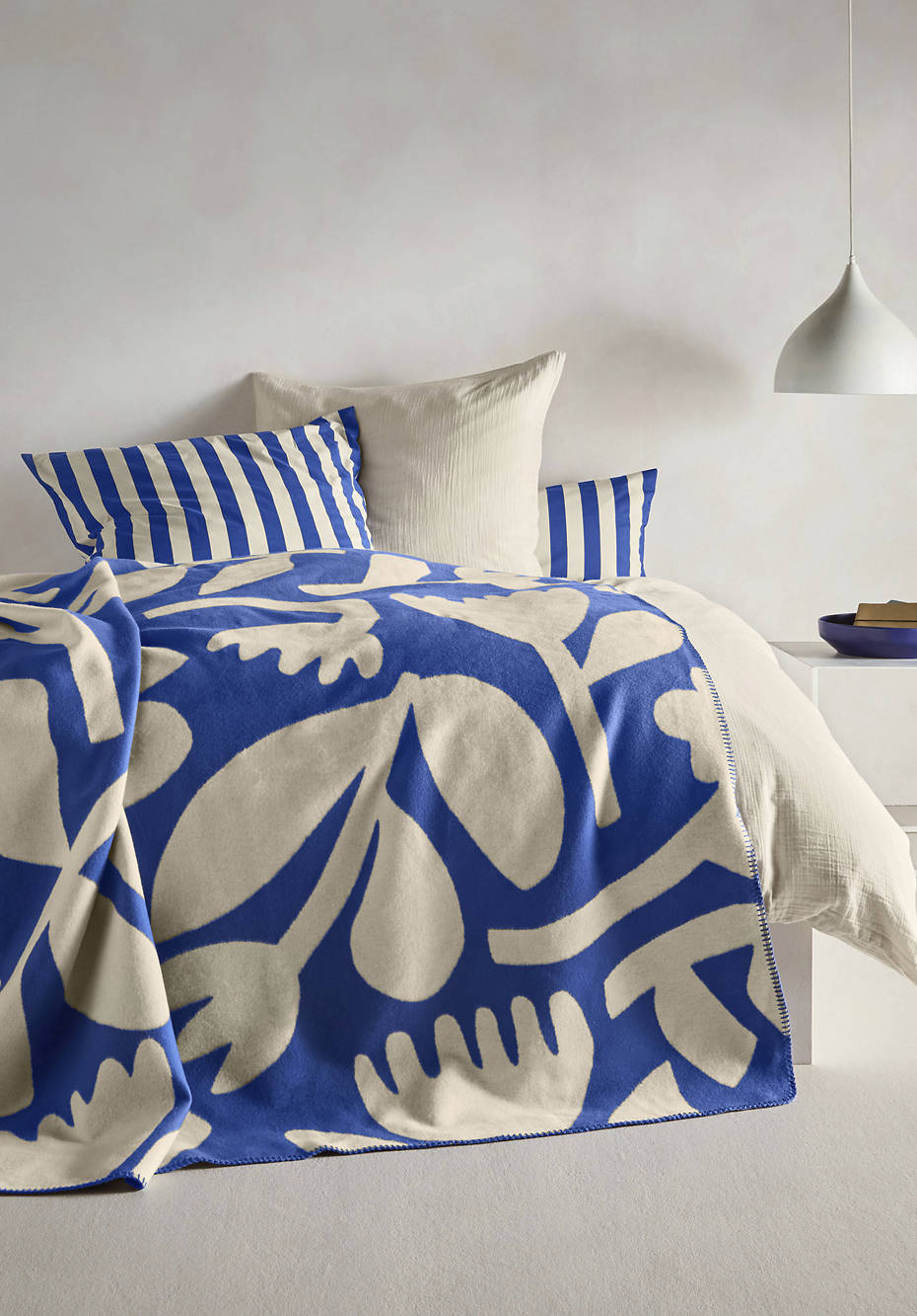 Velours-Decke MATTIS aus reiner Bio-Baumwolle