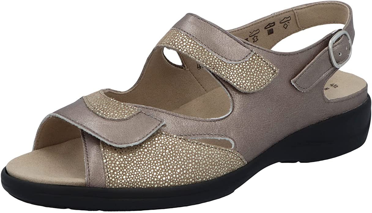 SOLIDUS Klassische Sandalen taupe Lia taupe