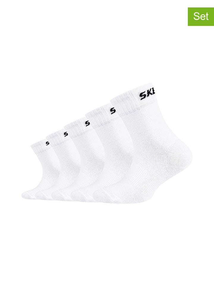Skechers 10er-Set: Socken in Weiß günstig kaufen