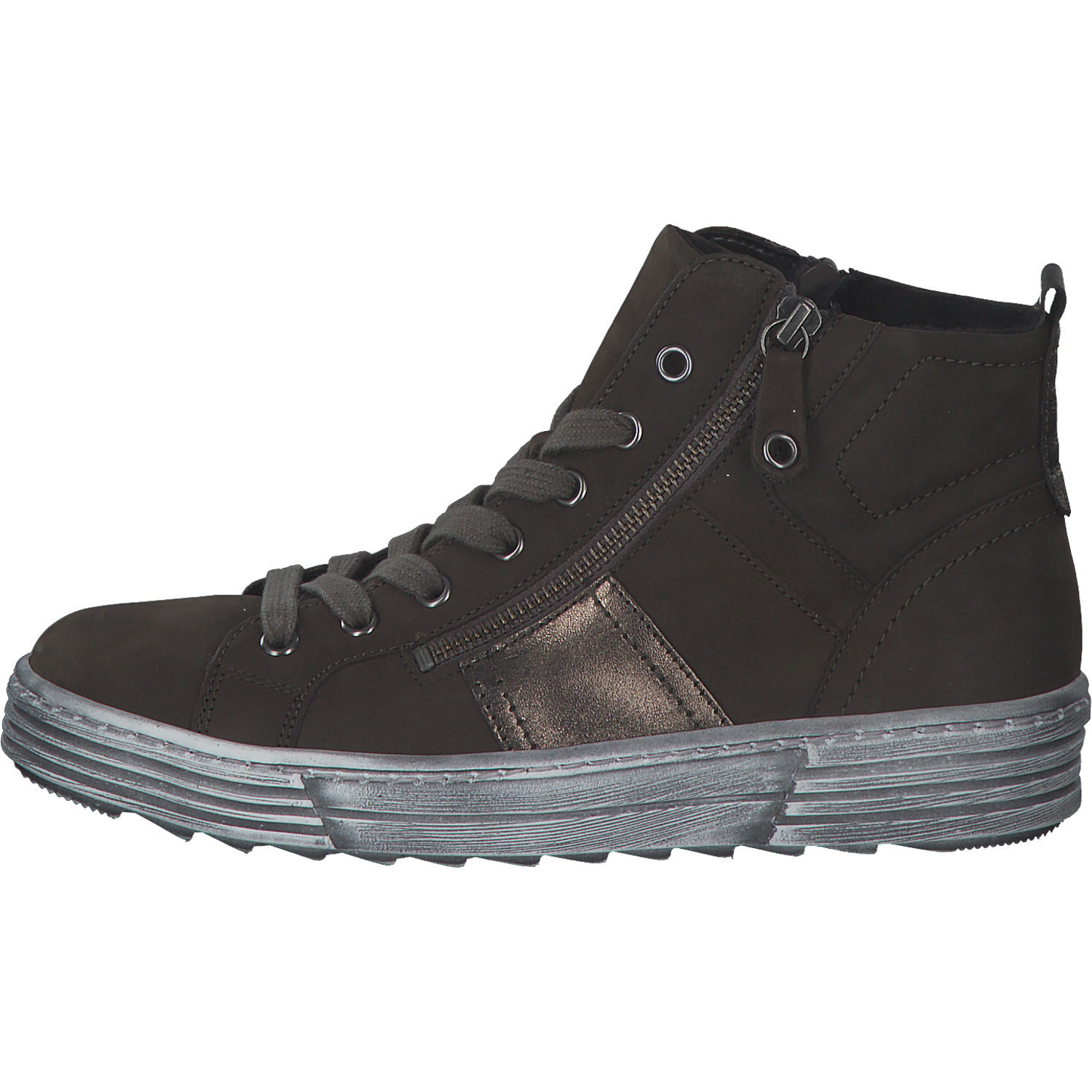 Gabor 73.770, Stiefeletten, Damen, Braun