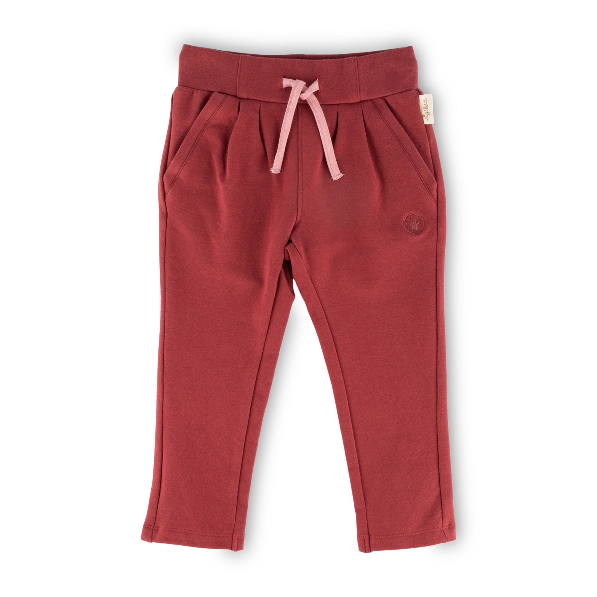 Kinder Sweathose, dunkelrot