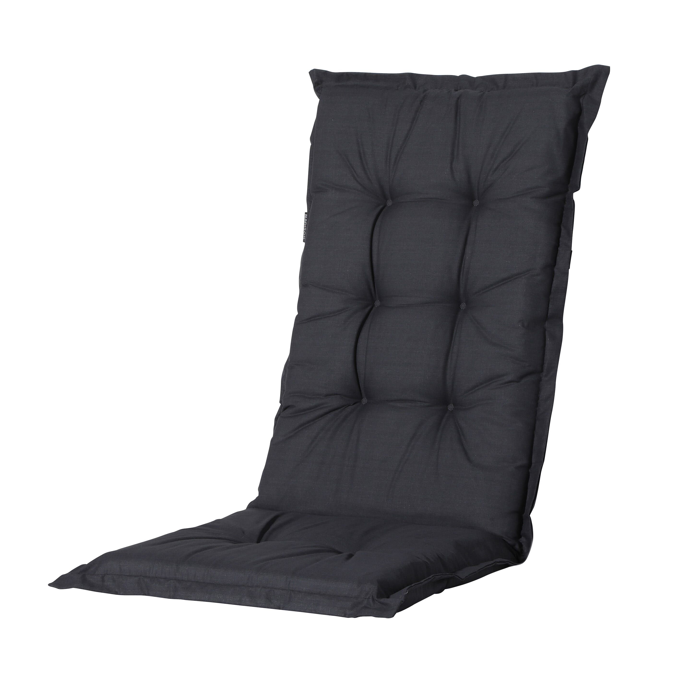 Madison Basic Black 105x50 Kissen für niedrige Rückenlehne