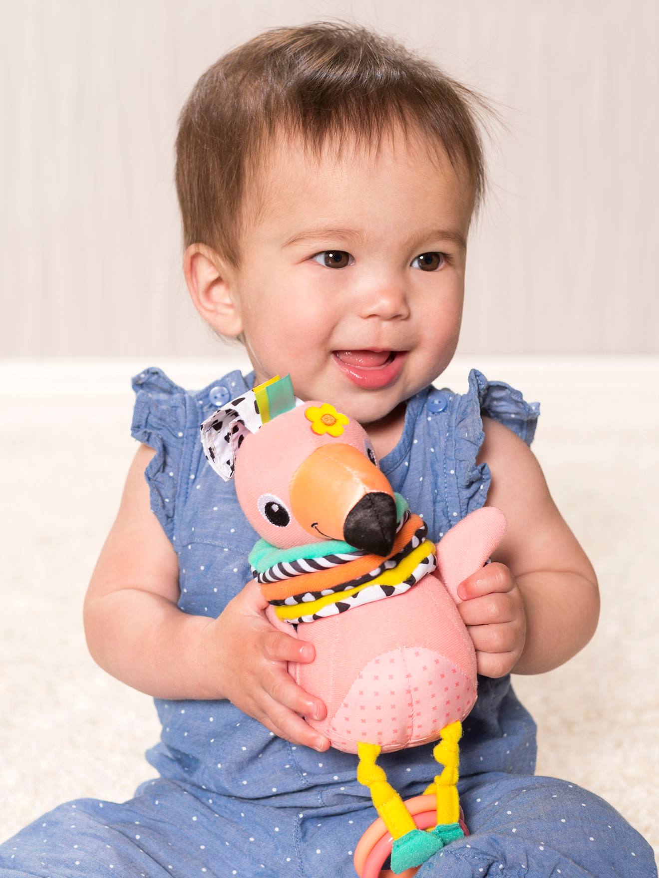 Infantino Baby Spieluhr, Flamingo INFANTINO - mehrfarbig