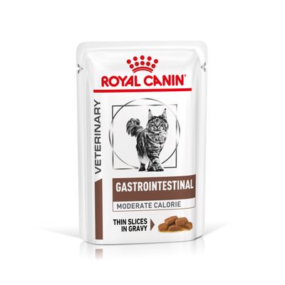 Royal Canin Veterinary Feline Gastrointestinal Moderate Calorie in Soße