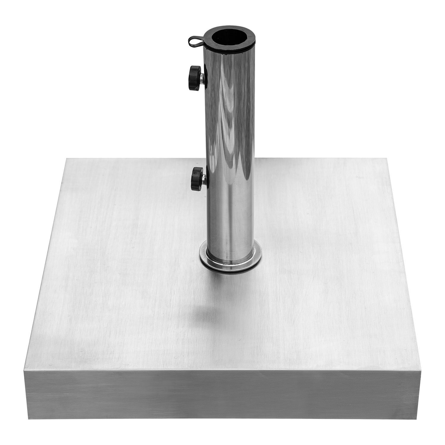 anndora Betonschirmständer Sonnenschirmständer 40kg rollbar mit Handgriff max. 48mm
