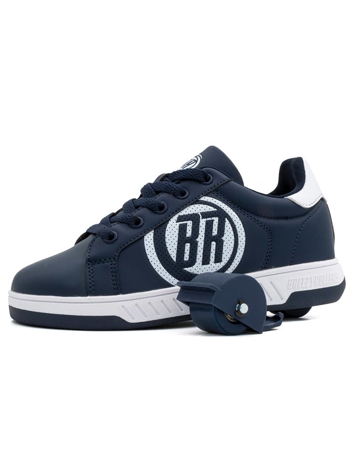 Breezy Rollers Sneakers mit Rollen in Dunkelblau/ Weiß günstig kaufen