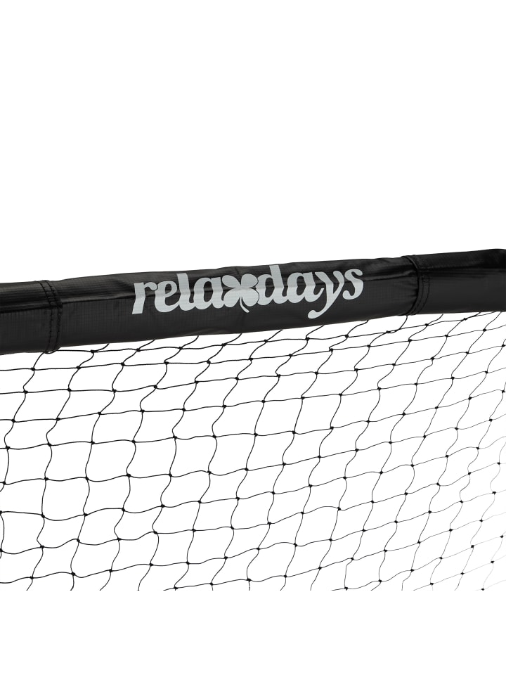 relaxdays Fußballtor in Schwarz - (B)180 x (H)120 x (T)60 cm günstig kaufen onesize