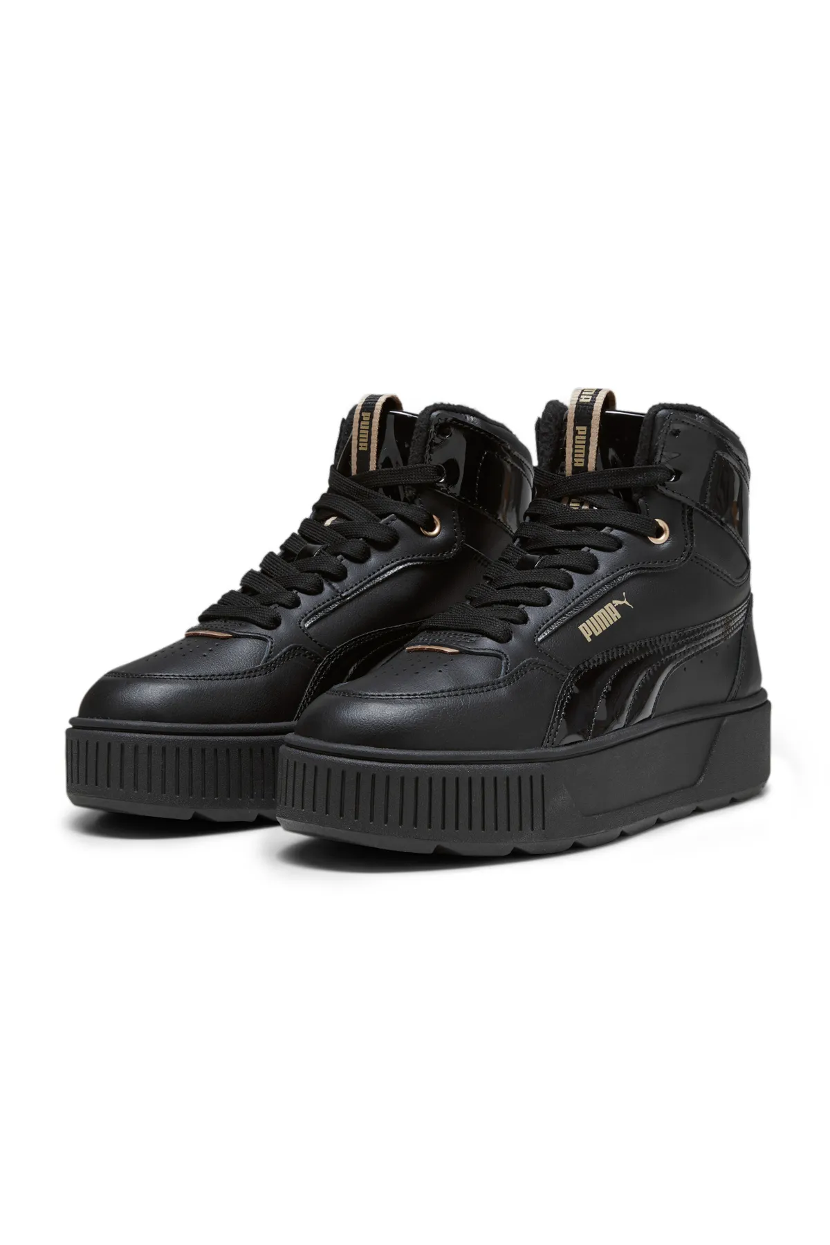 Puma  Sneaker - Schwarz - Flacher Absatz
