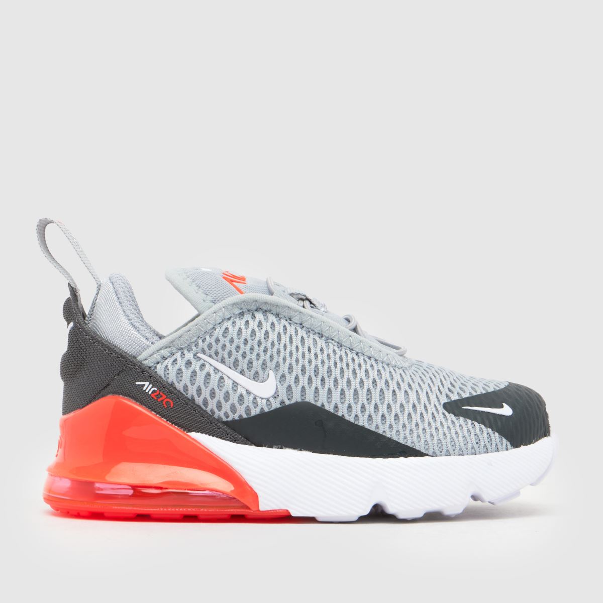 Nike grå multifärgade Air Max 270 pojkar småbarnsskor