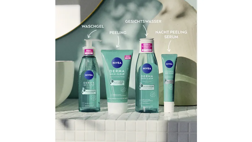 NIVEA Derma Skin Clear Waschgel 150 ml