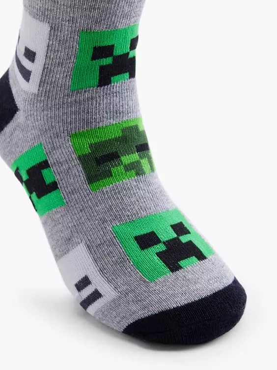 Minecraft 3er Pack Socken