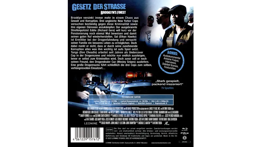 Gesetz der Straße - Brooklyn's Finest