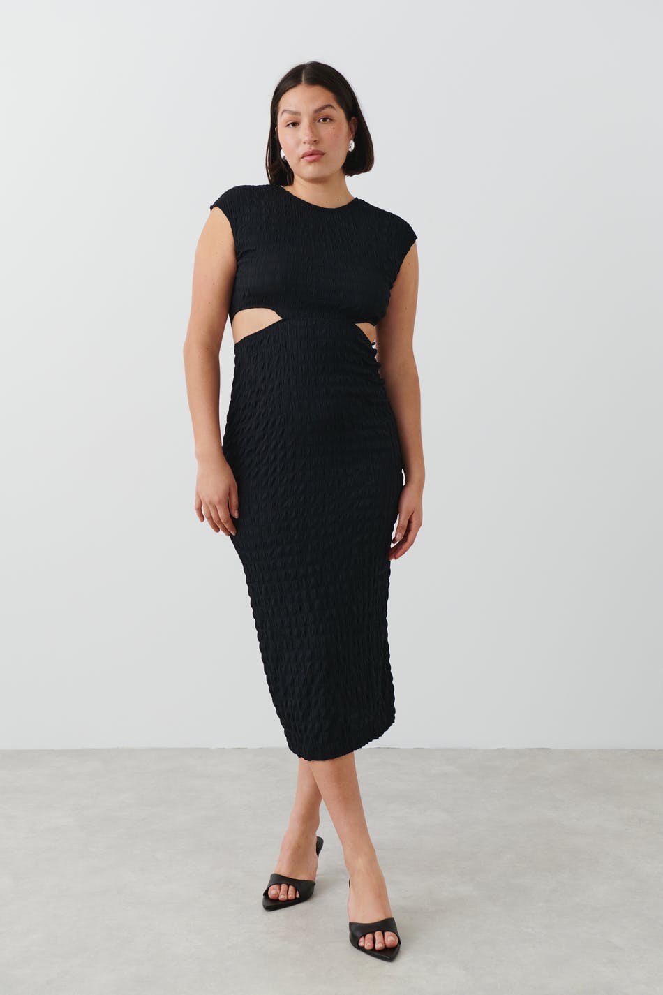 Cut out bubble dress