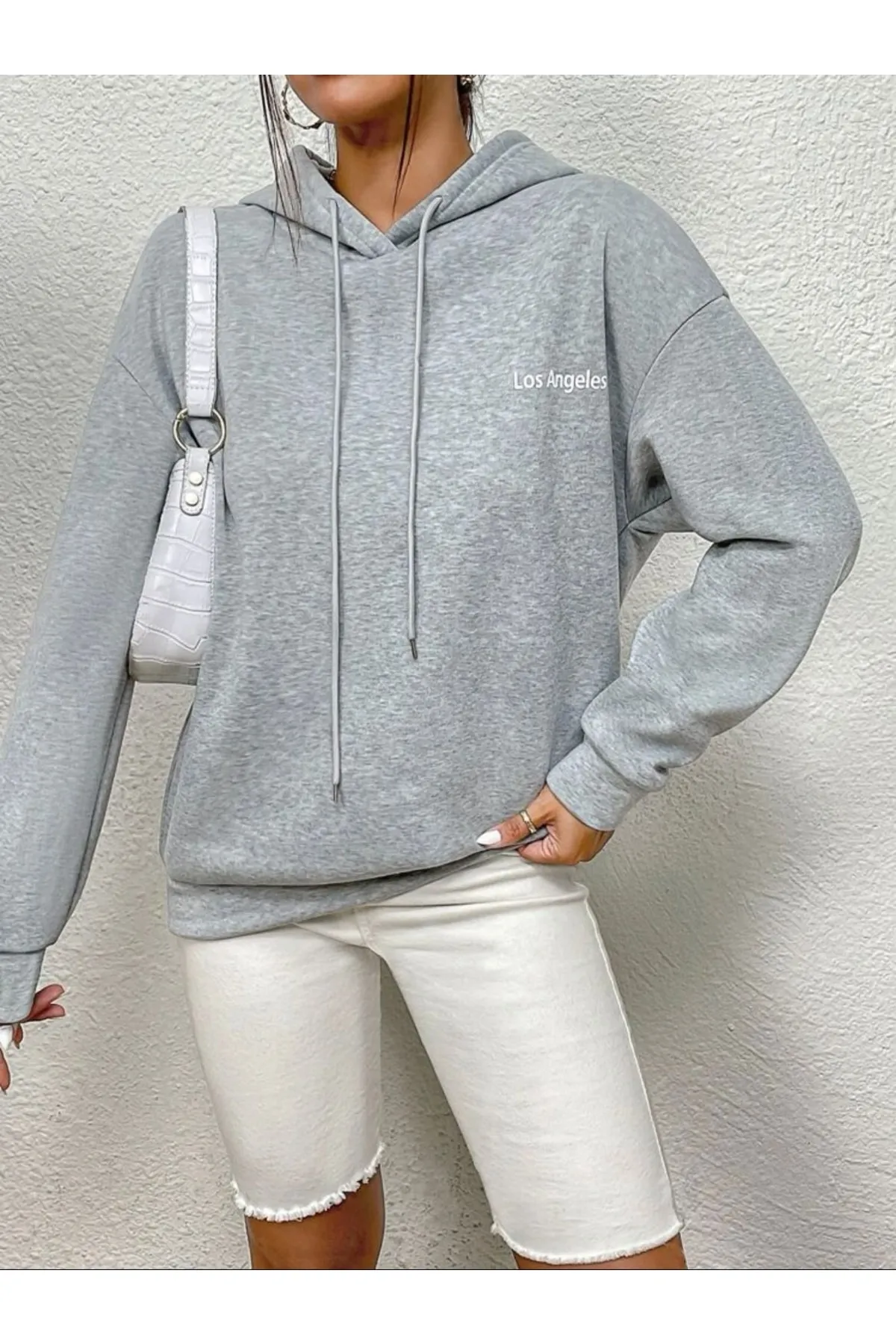 MOONBULL  Sweatshirt - Grau - Regular Fit