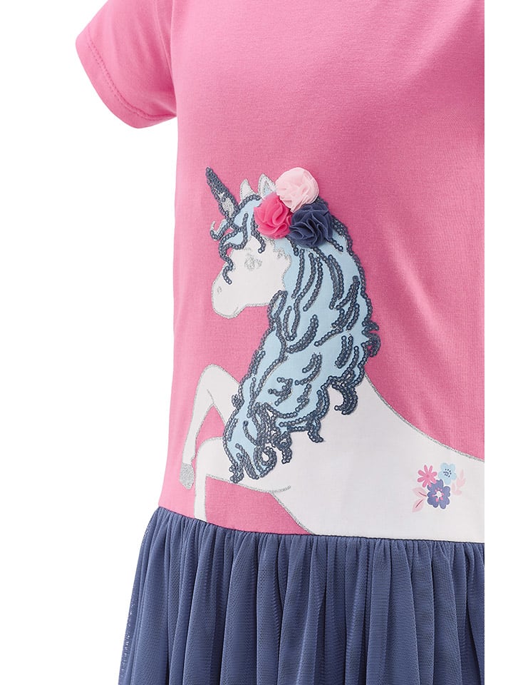 happy girls by Eisend Kleid in Rosa/ Blau günstig kaufen