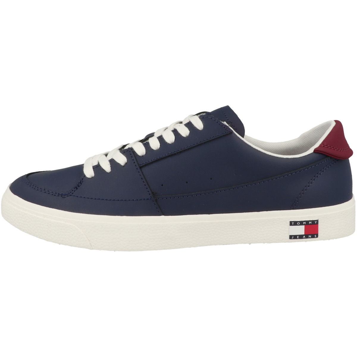 Tommy Hilfiger Tommy Jeans Vulcanized Leather Sneaker Low dunkelblau