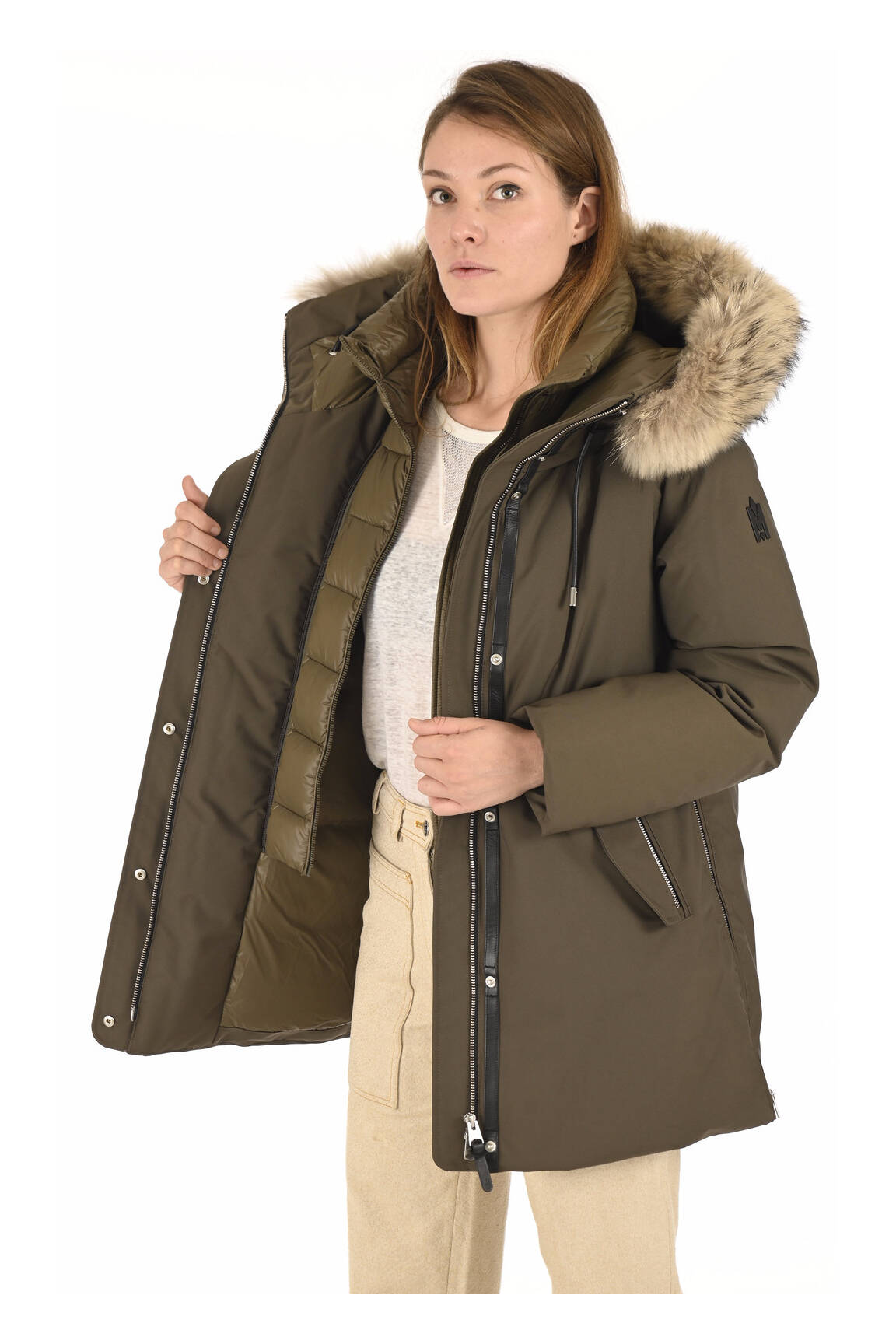 Mackage Parkas Femme couleur vert