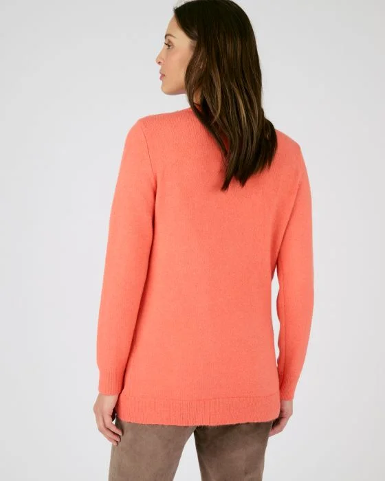 Pull maille chaude fantaisie, manches longues Thermolactyl