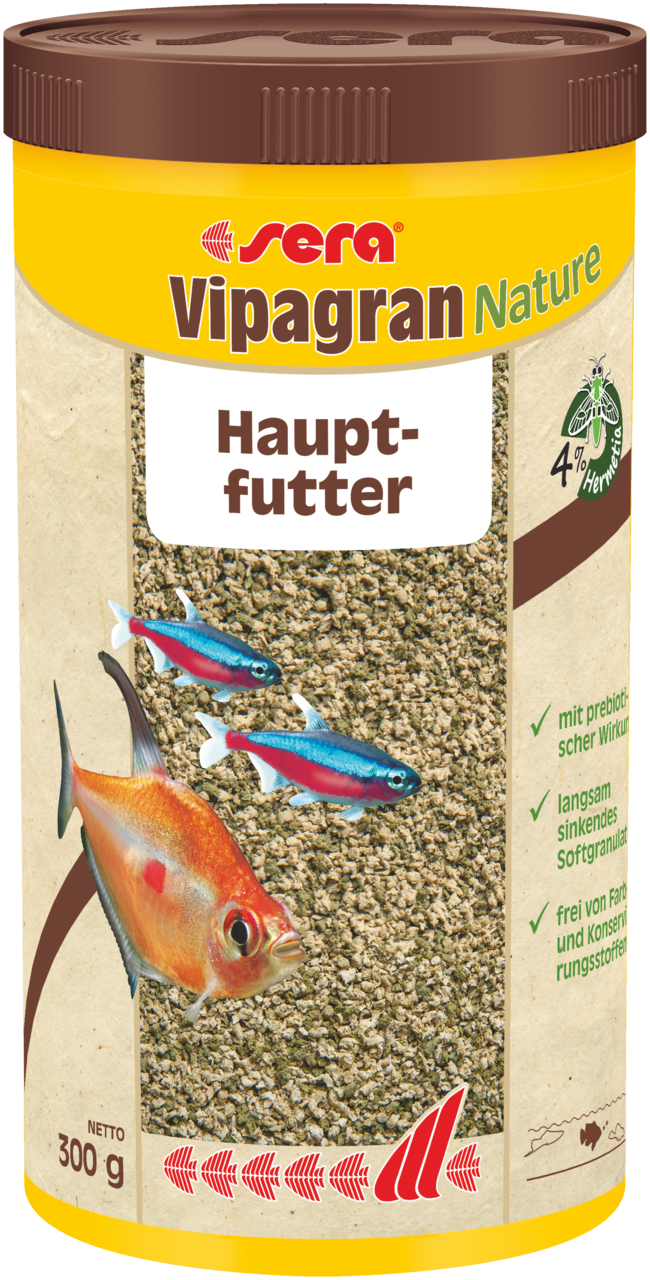 Sera Hauptfutter Sera Vipagran Nature 1 l