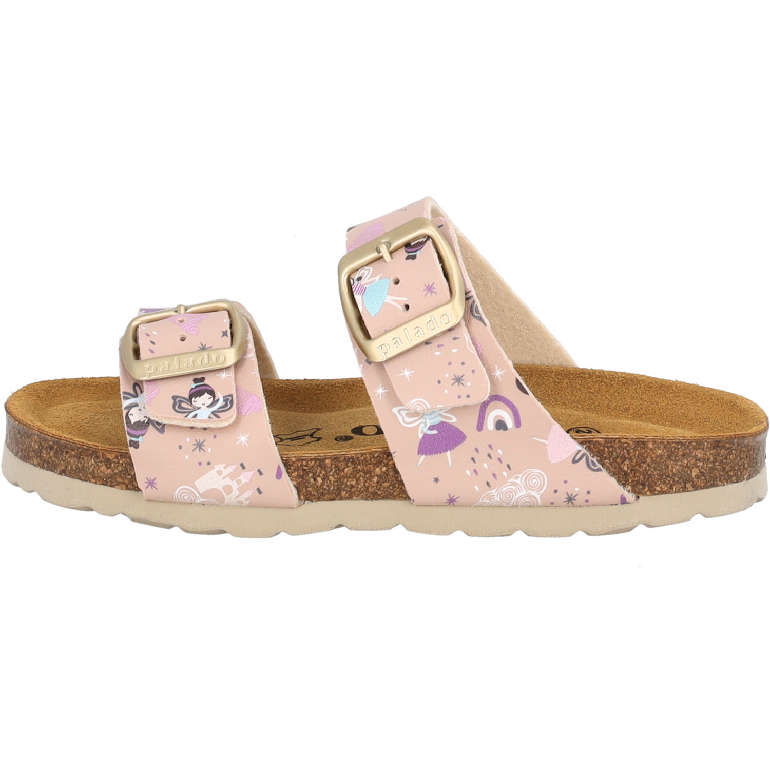 Palado Kids Samos G Print, Pantoletten, Kinder, Puder Fairy