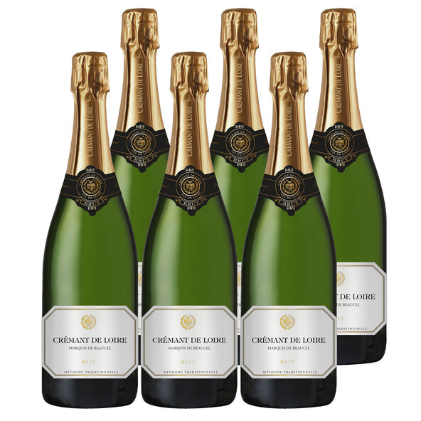 Crémant de la Loire AOC, 6 Flaschen à 0,75 l