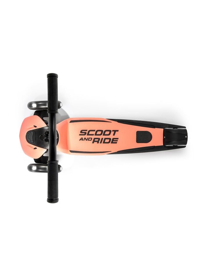 Scoot & Ride Scoot&Ride Highwaykick 5 LED - Farbe: peach günstig kaufen onesize