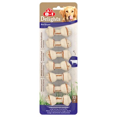 8in1 Delights Kauknochen Rind